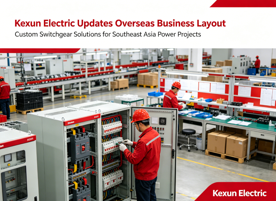 Η Kexun Electric βελτιστοποιεί τις λύσεις διακοπτών στο εξωτερικό για τη ζήτηση έργων ενέργειας στη Νοτιοανατολική Ασία το 2026